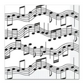 Musical Note Luncheon Napkin